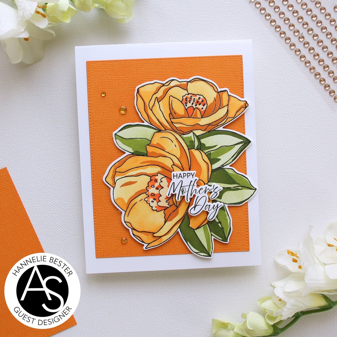 Alex Syberia Designs Heartfelt Blooms Stamp Set - CraftSource Market: Craft Supplies & Kits Papercraft > Stamps > Photopolymer Stamps