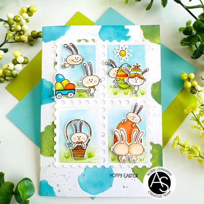 Alex Syberia Designs Hoppy Easter Stamp Set - CraftSource Market: Craft Supplies & Kits Papercraft > Stamps > Photopolymer Stamps