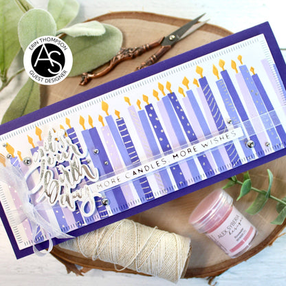 Alex Syberia Designs It's your birthday Hot Foil Plate and Die Set - CraftSource Market: Craft Supplies & Kits Papercraft > Dies > Metal Cutting Dies