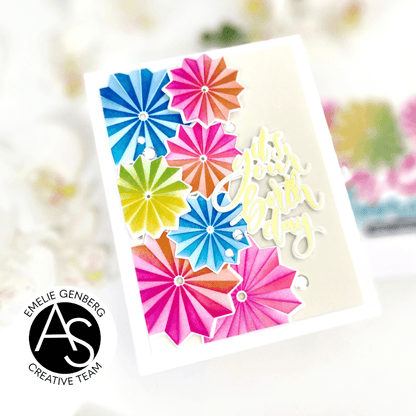 Alex Syberia Designs It's your birthday Hot Foil Plate and Die Set - CraftSource Market: Craft Supplies & Kits Papercraft > Dies > Metal Cutting Dies