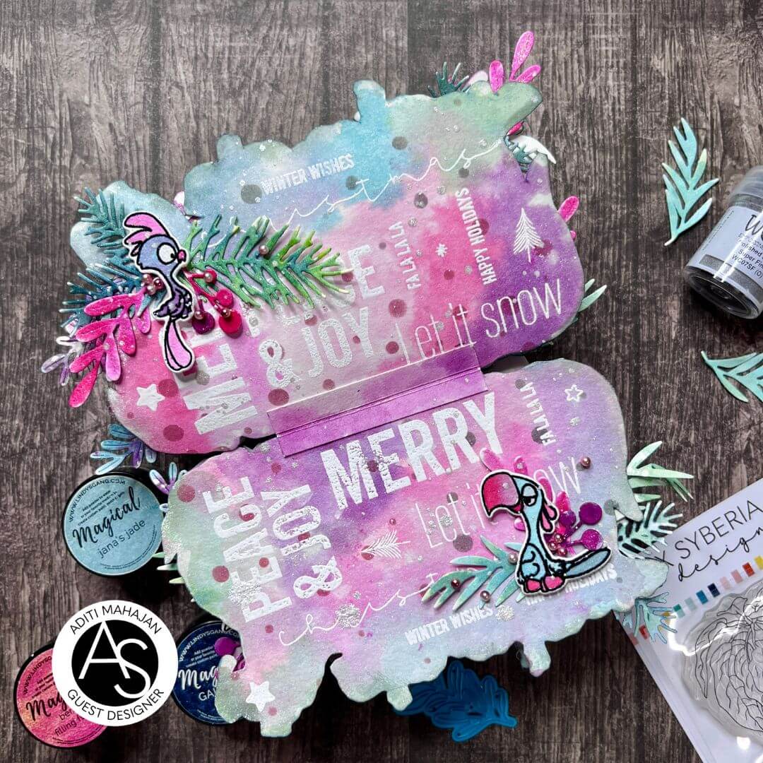 Alex Syberia Designs Jingle Bell Joy Die Set - CraftSource Market: Craft Supplies & Kits Papercraft > Dies > Metal Cutting Dies
