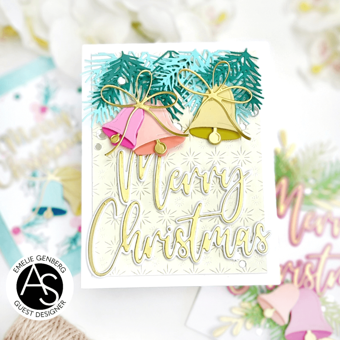Alex Syberia Designs Jingle Bell Joy Die Set - CraftSource Market: Craft Supplies & Kits Papercraft > Dies > Metal Cutting Dies
