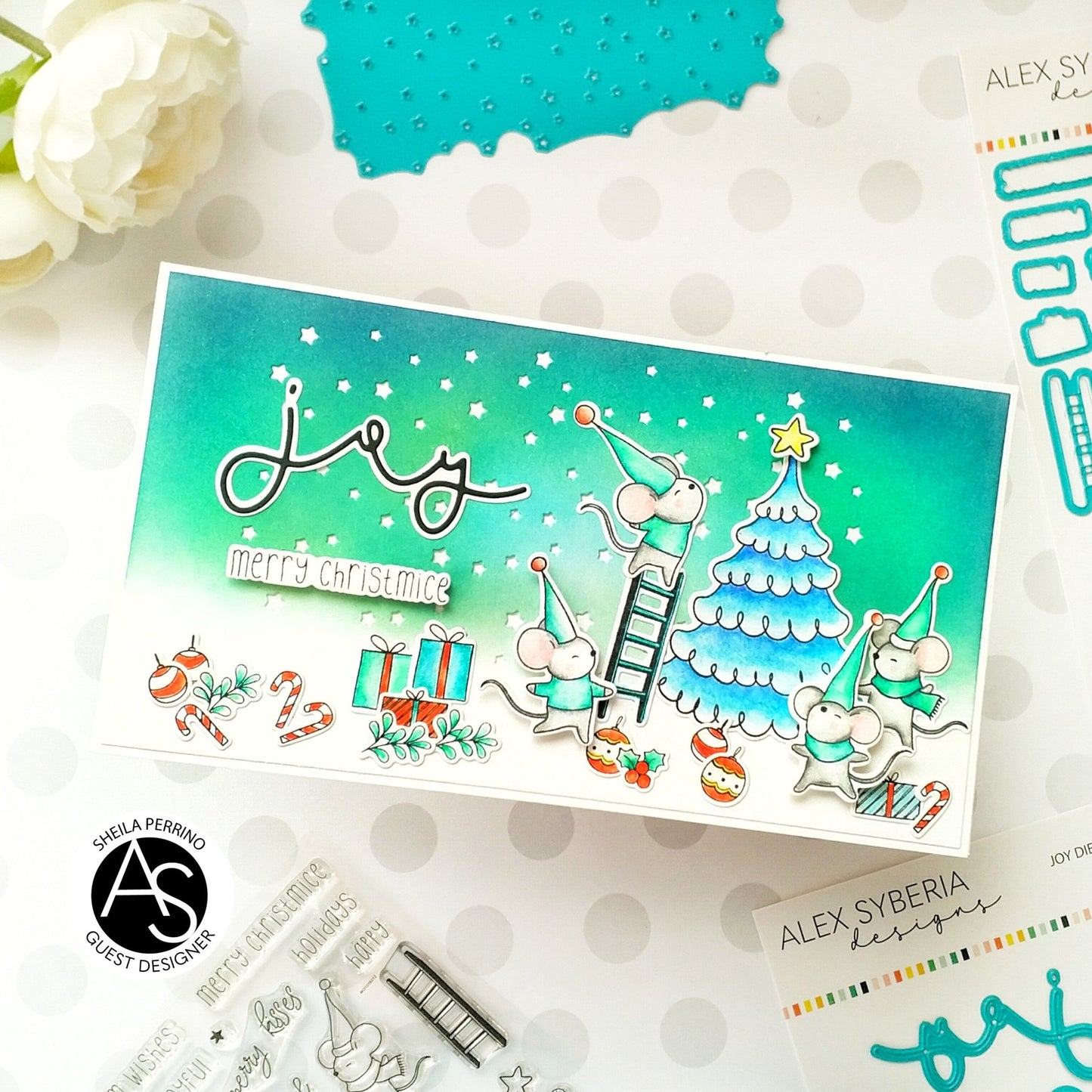 Alex Syberia Designs Joy Die - CraftSource Market: Craft Supplies & Kits Papercraft > Dies > Metal Cutting Dies