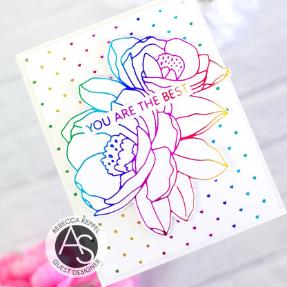 Alex Syberia Designs Just Because Hot Foil & Die Set - CraftSource Market: Craft Supplies & Kits Papercraft > Dies > Metal Cutting Dies