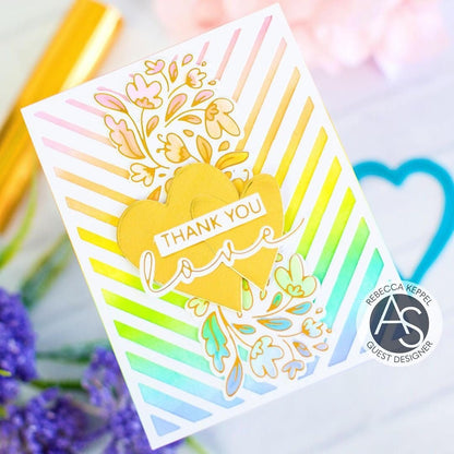 Alex Syberia Designs Just Because Hot Foil & Die Set - CraftSource Market: Craft Supplies & Kits Papercraft > Dies > Metal Cutting Dies