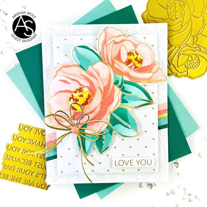 Alex Syberia Designs Just Because Hot Foil & Die Set - CraftSource Market: Craft Supplies & Kits Papercraft > Dies > Metal Cutting Dies