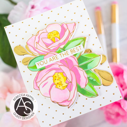 Alex Syberia Designs Just Because Hot Foil & Die Set - CraftSource Market: Craft Supplies & Kits Papercraft > Dies > Metal Cutting Dies