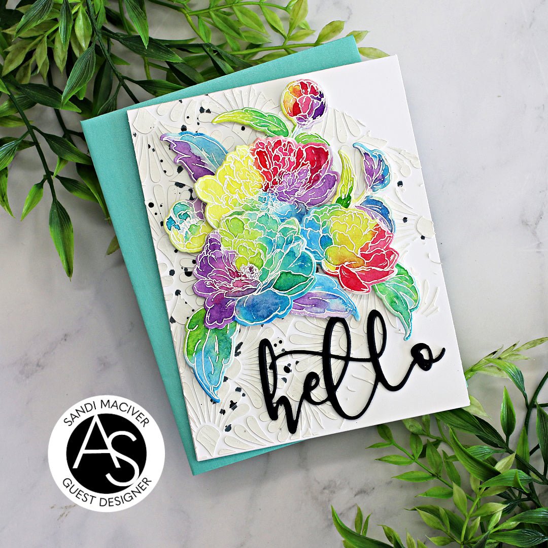 Alex Syberia Designs Large Hello Die Set - CraftSource Market: Craft Supplies & Kits Papercraft > Dies > Metal Cutting Dies