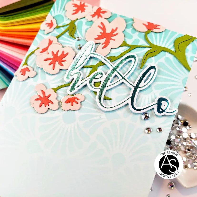 Alex Syberia Designs Large Hello Die Set - CraftSource Market: Craft Supplies & Kits Papercraft > Dies > Metal Cutting Dies