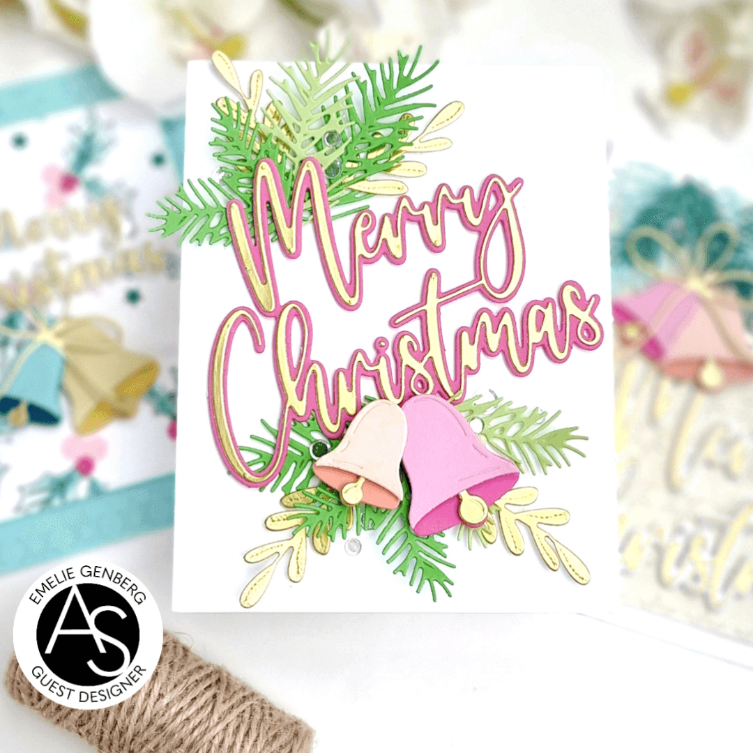 Alex Syberia Designs Large Merry Christmas Die - CraftSource Market: Craft Supplies & Kits Papercraft > Dies > Metal Cutting Dies