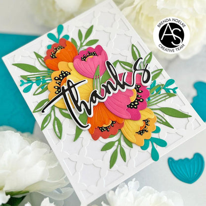 Alex Syberia Designs Large Thanks Die - CraftSource Market: Craft Supplies & Kits Papercraft > Dies > Metal Cutting Dies