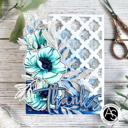 Alex Syberia Designs Large Thanks Die - CraftSource Market: Craft Supplies & Kits Papercraft > Dies > Metal Cutting Dies