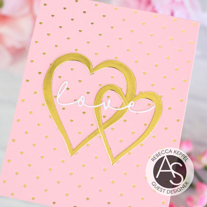 Alex Syberia Designs Love Die - CraftSource Market: Craft Supplies & Kits Papercraft > Dies > Metal Cutting Dies