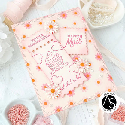 Alex Syberia Designs Love Tickets Stamp Set - CraftSource Market: Craft Supplies & Kits Papercraft > Stamps > Photopolymer Stamps