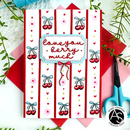 Alex Syberia Designs Love Tickets Stamp Set - CraftSource Market: Craft Supplies & Kits Papercraft > Stamps > Photopolymer Stamps