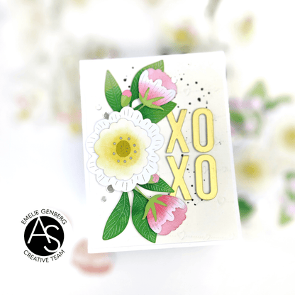 Alex Syberia Designs Love & XOXO Die Set - CraftSource Market: Craft Supplies & Kits Papercraft > Dies > Metal Cutting Dies
