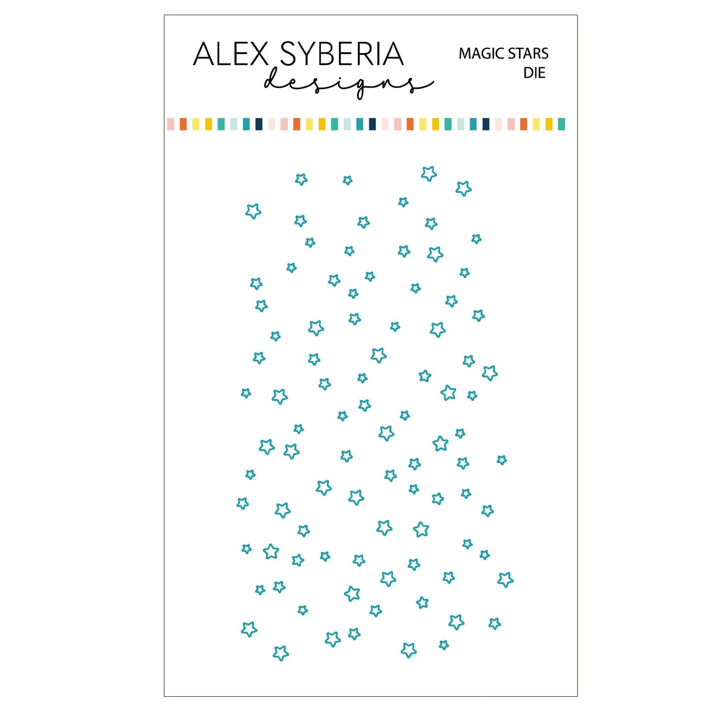 Alex Syberia Designs Magic Stars Die - CraftSource Market: Craft Supplies & Kits Papercraft > Dies > Metal Cutting Dies