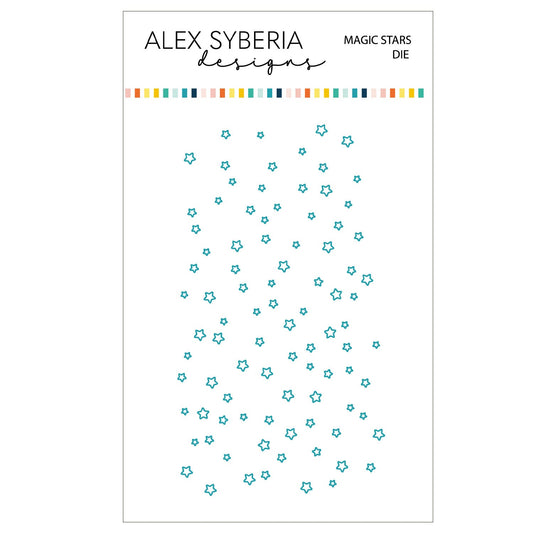Alex Syberia Designs Magic Stars Die - CraftSource Market: Craft Supplies & Kits Papercraft > Dies > Metal Cutting Dies