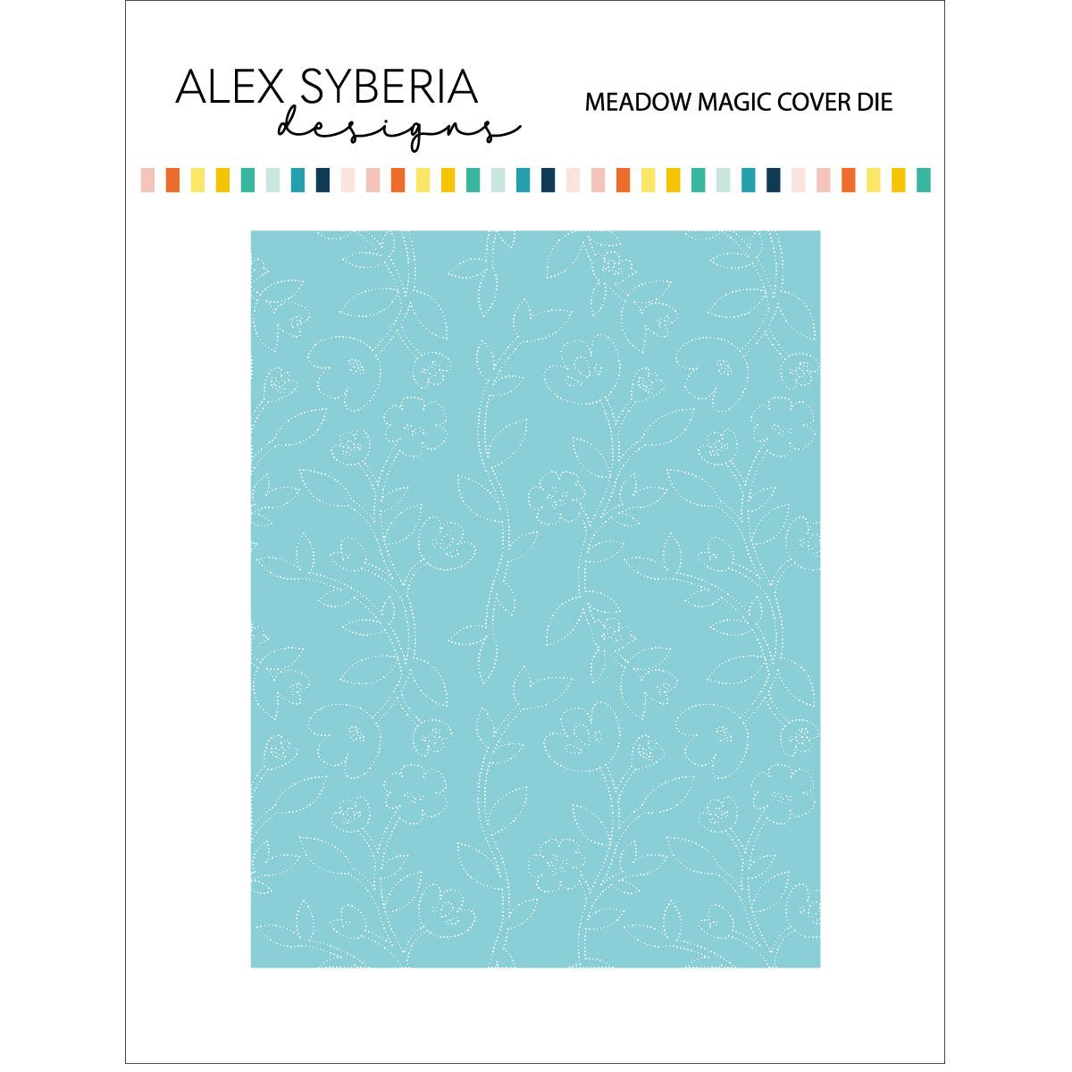 Alex Syberia Designs Meadow Magic Cover Die - CraftSource Market: Craft Supplies & Kits Papercraft > Dies > Metal Cutting Dies