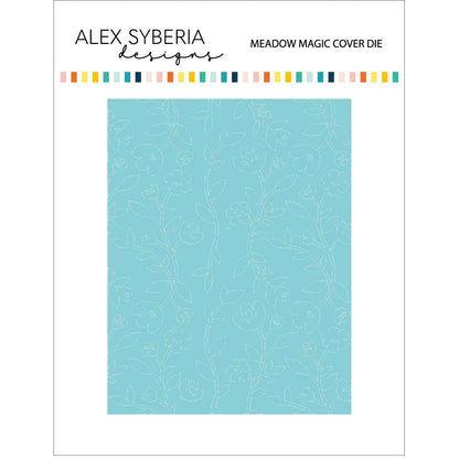 Alex Syberia Designs Meadow Magic Cover Die - CraftSource Market: Craft Supplies & Kits Papercraft > Dies > Metal Cutting Dies