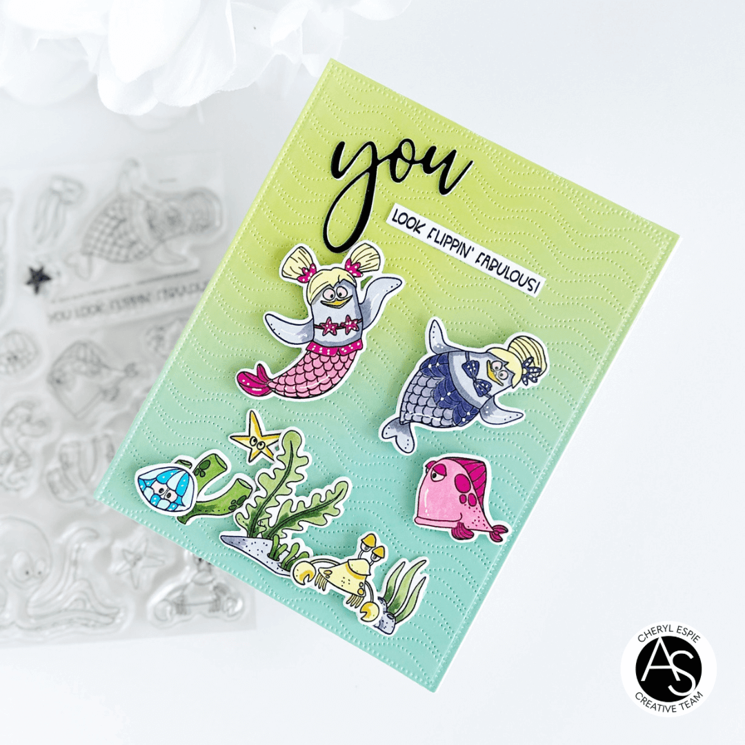 Alex Syberia Designs Mermaid's Melody Cover Die - CraftSource Market: Craft Supplies & Kits Papercraft > Dies > Metal Cutting Dies