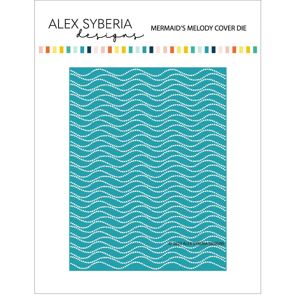 Alex Syberia Designs Mermaid's Melody Cover Die - CraftSource Market: Craft Supplies & Kits Papercraft > Dies > Metal Cutting Dies