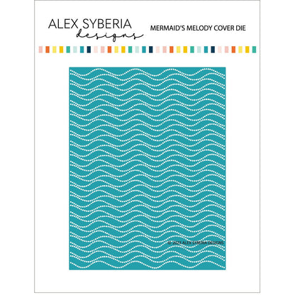 Alex Syberia Designs Mermaid's Melody Cover Die - CraftSource Market: Craft Supplies & Kits Papercraft > Dies > Metal Cutting Dies
