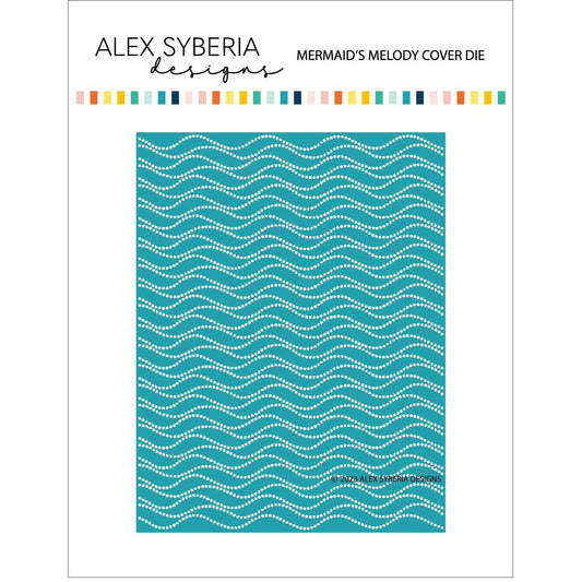 Alex Syberia Designs Mermaid's Melody Cover Die - CraftSource Market: Craft Supplies & Kits Papercraft > Dies > Metal Cutting Dies