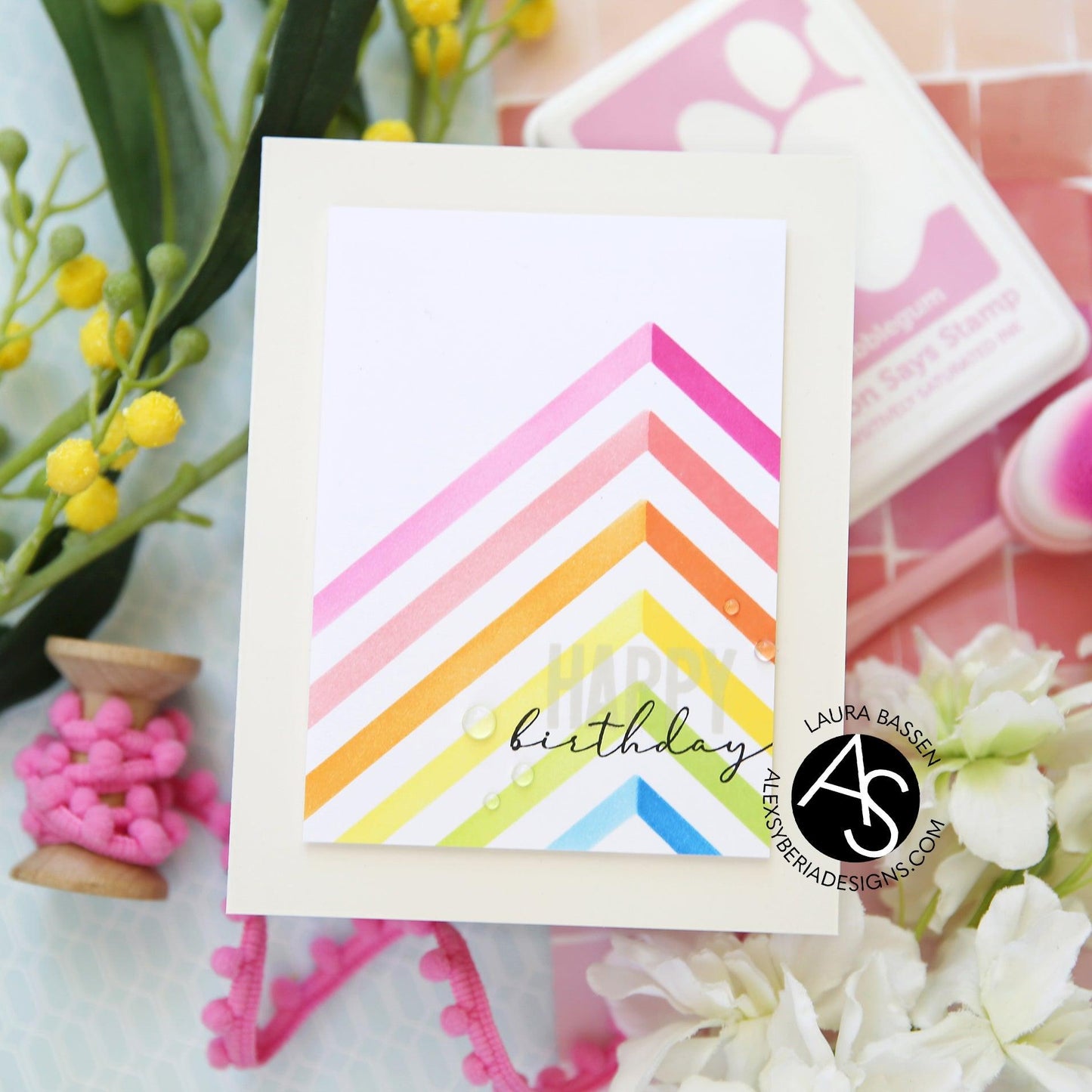 Alex Syberia Designs Modern Stripes Stencil - CraftSource Market: Craft Supplies & Kits Papercraft > Stencils