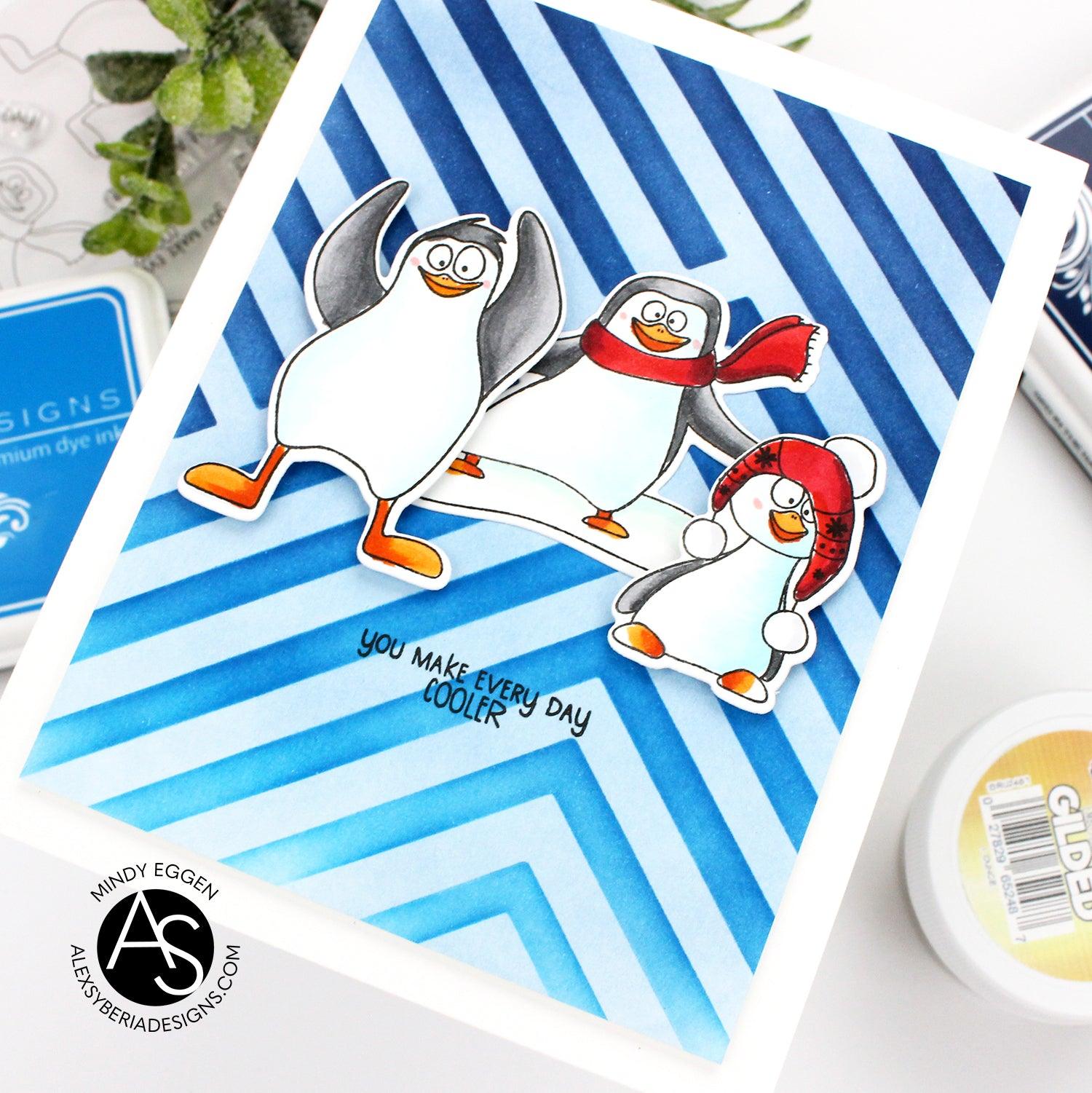 Alex Syberia Designs Modern Stripes Stencil - CraftSource Market: Craft Supplies & Kits Papercraft > Stencils