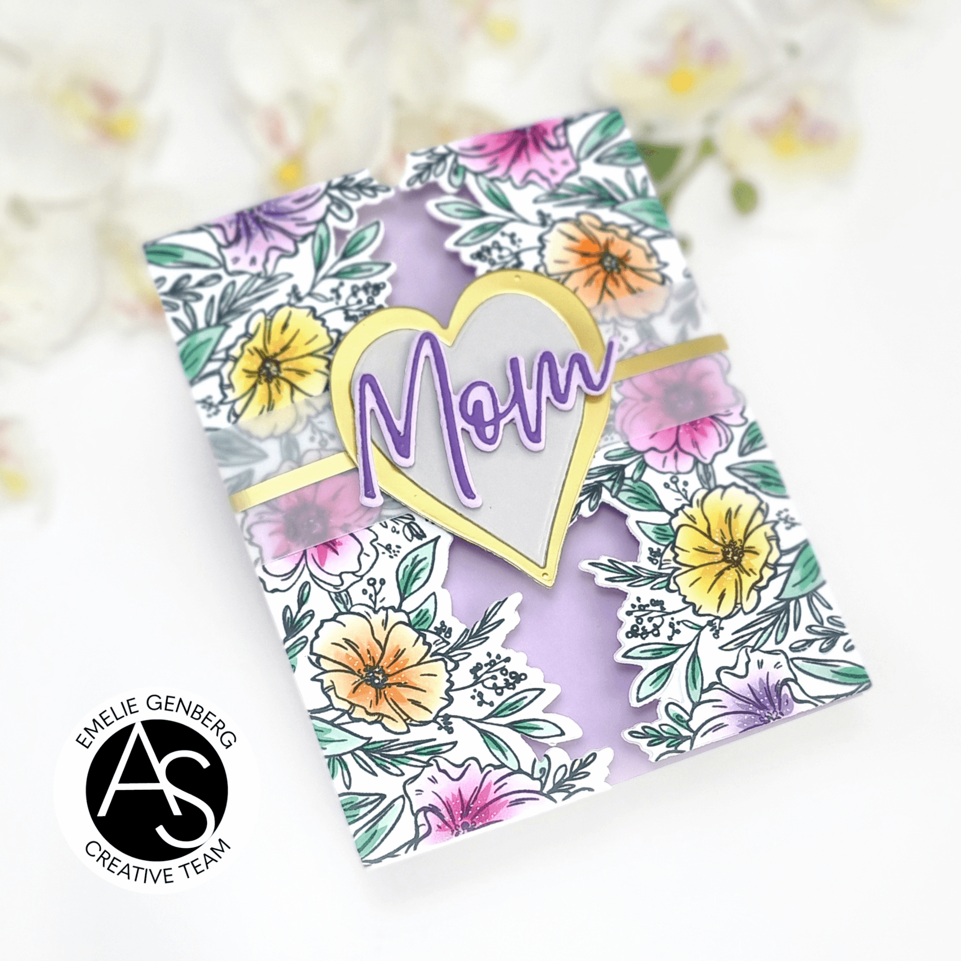 Alex Syberia Designs Mom Hot Foil Plate & Die Set - CraftSource Market: Craft Supplies & Kits Papercraft > Dies > Metal Cutting Dies