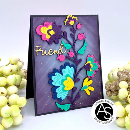 Alex Syberia Designs Mysterious Petals Die Set - CraftSource Market: Craft Supplies & Kits Papercraft > Dies > Metal Cutting Dies