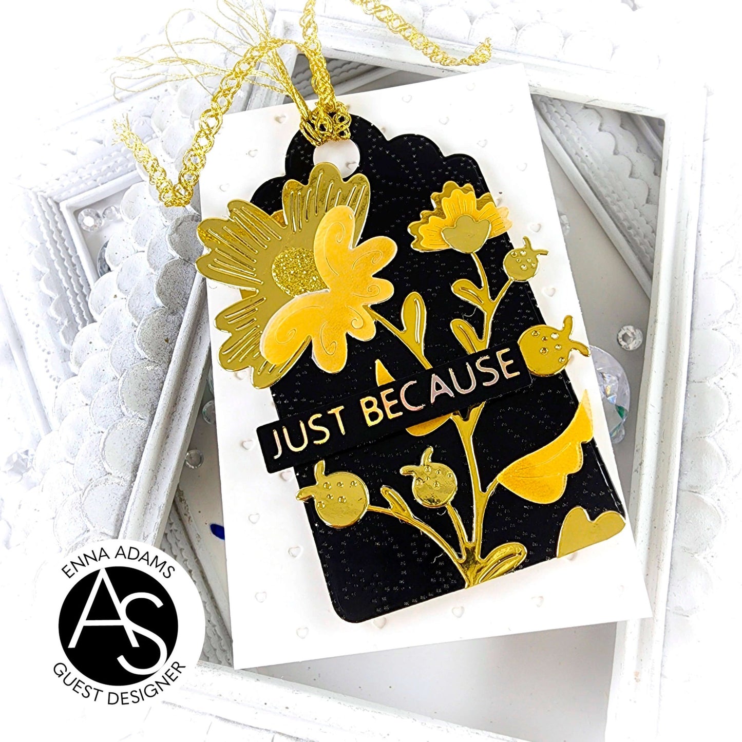 Alex Syberia Designs Mysterious Petals Die Set - CraftSource Market: Craft Supplies & Kits Papercraft > Dies > Metal Cutting Dies
