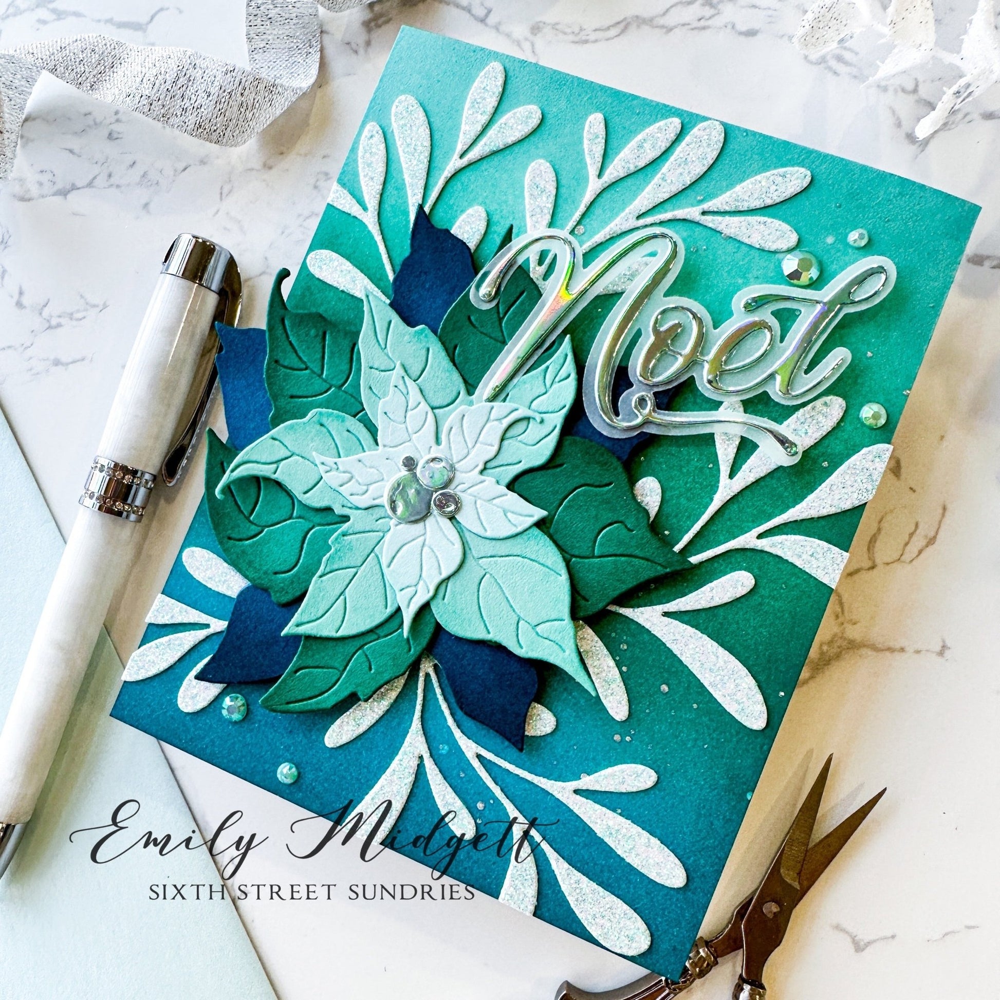Alex Syberia Designs Noel Die - CraftSource Market: Craft Supplies & Kits Papercraft > Dies > Metal Cutting Dies