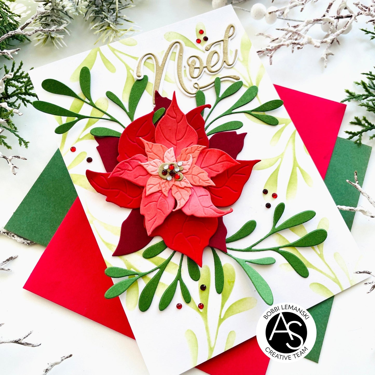 Alex Syberia Designs Noel Die - CraftSource Market: Craft Supplies & Kits Papercraft > Dies > Metal Cutting Dies