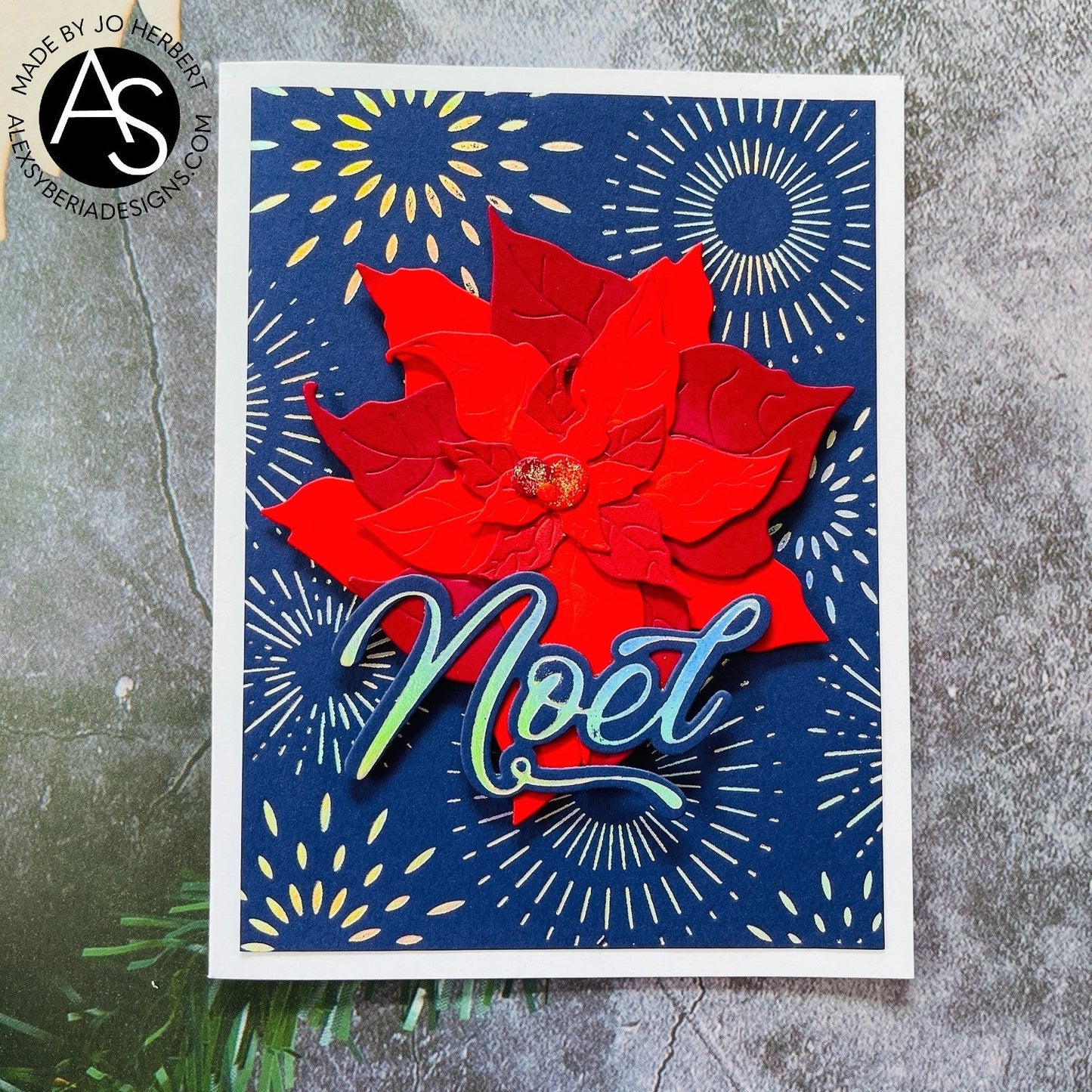 Alex Syberia Designs Noel Die - CraftSource Market: Craft Supplies & Kits Papercraft > Dies > Metal Cutting Dies