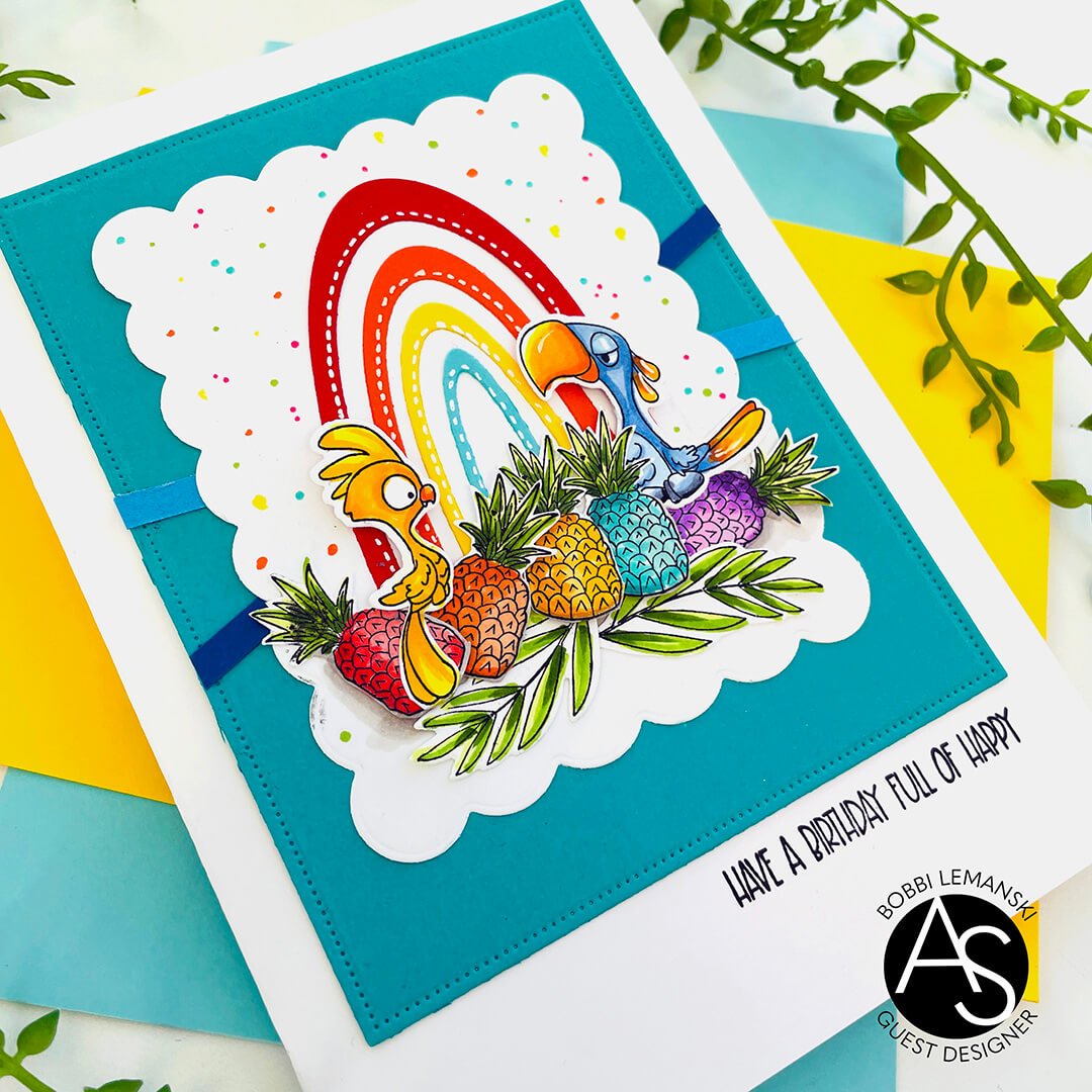 Alex Syberia Designs Paradise Birds Die Set - CraftSource Market: Craft Supplies & Kits Papercraft > Dies > Metal Cutting Dies