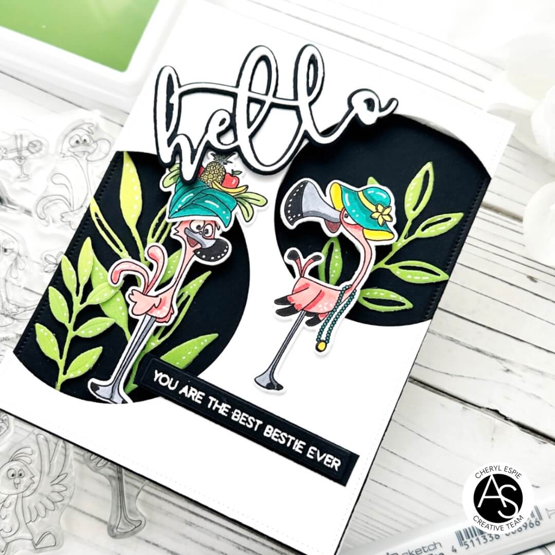 Alex Syberia Designs Paradise Birds Die Set - CraftSource Market: Craft Supplies & Kits Papercraft > Dies > Metal Cutting Dies