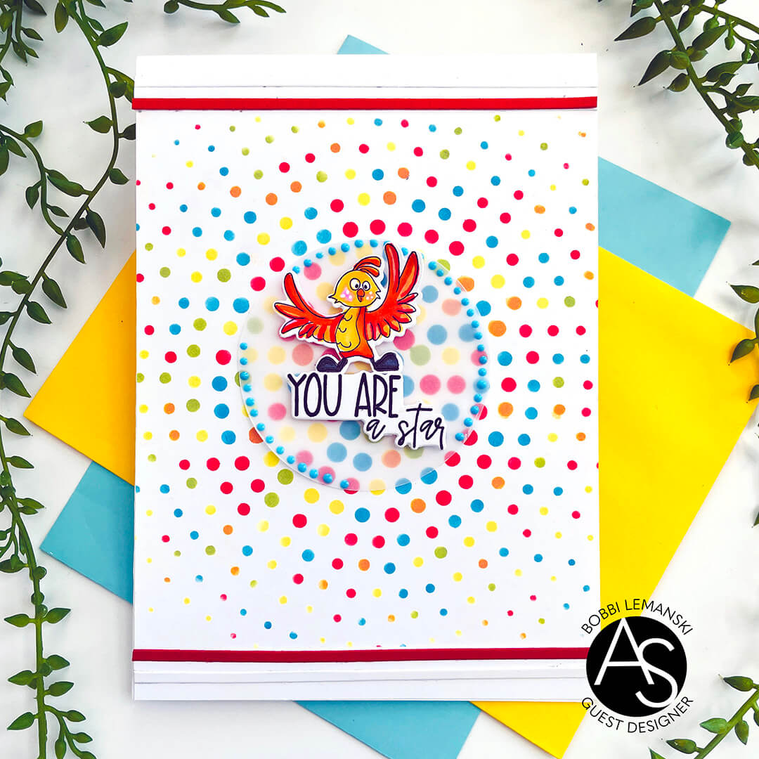 Alex Syberia Designs Paradise Birds Stamp Set - CraftSource Market: Craft Supplies & Kits Papercraft > Stamps > Photopolymer Stamps