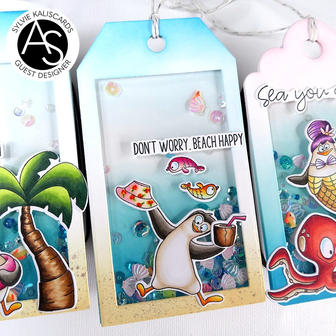 Alex Syberia Designs Pengu - tastic Holiday Die Set - CraftSource Market: Craft Supplies & Kits Papercraft > Dies > Metal Cutting Dies