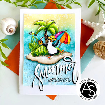 Alex Syberia Designs Pengu - tastic Holiday Stamp Set - CraftSource Market: Craft Supplies & Kits Papercraft > Stamps > Photopolymer Stamps