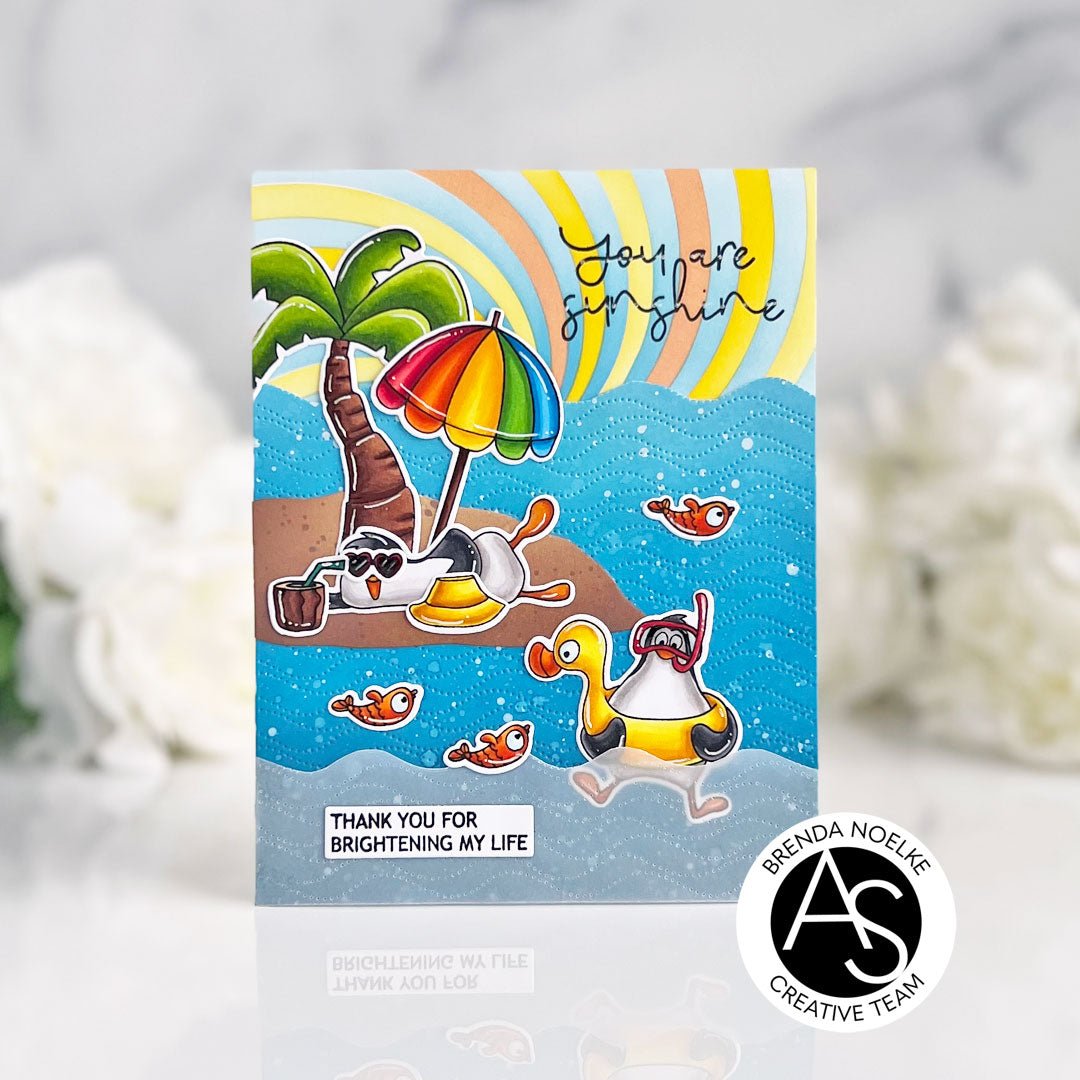 Alex Syberia Designs Pengu - tastic Holiday Stamp Set - CraftSource Market: Craft Supplies & Kits Papercraft > Stamps > Photopolymer Stamps