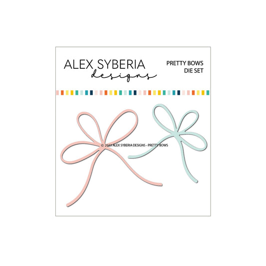 Alex Syberia Designs Pretty Bows Die Set - CraftSource Market: Craft Supplies & Kits Papercraft > Dies > Metal Cutting Dies