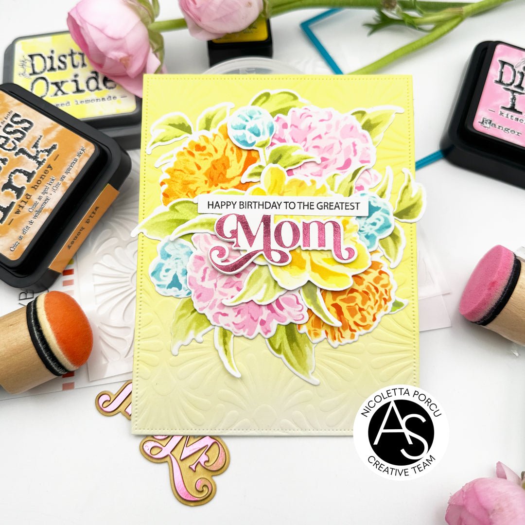Alex Syberia Designs Pureland Fan Stencil - CraftSource Market: Craft Supplies & Kits Papercraft > Stencils