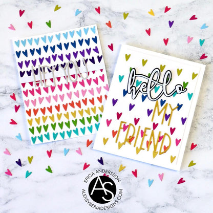 Alex Syberia Designs Quirky Rainbow Die Set - CraftSource Market: Craft Supplies & Kits Papercraft > Dies > Metal Cutting Dies