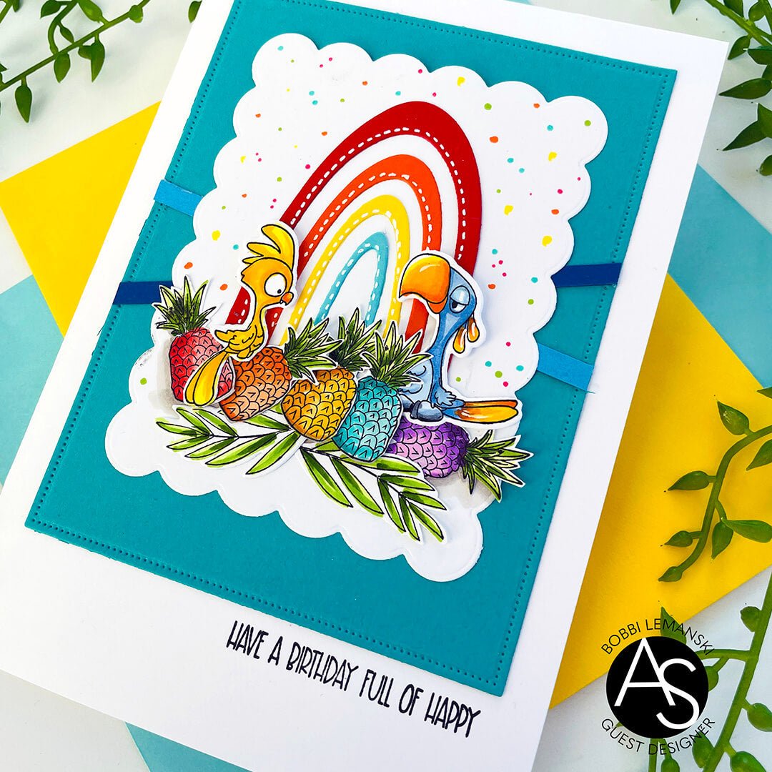 Alex Syberia Designs Quirky Rainbow Die Set - CraftSource Market: Craft Supplies & Kits Papercraft > Dies > Metal Cutting Dies