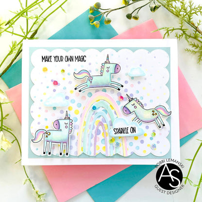 Alex Syberia Designs Quirky Rainbow Die Set - CraftSource Market: Craft Supplies & Kits Papercraft > Dies > Metal Cutting Dies