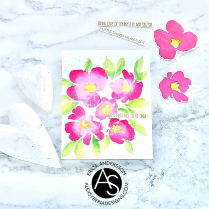 Alex Syberia Designs Self - Care Sentiments Die Set - CraftSource Market: Craft Supplies & Kits Papercraft > Dies > Metal Cutting Dies