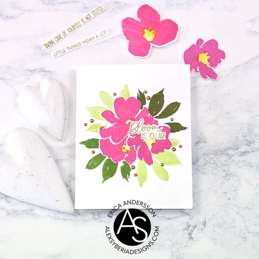Alex Syberia Designs Self - Care Sentiments Die Set - CraftSource Market: Craft Supplies & Kits Papercraft > Dies > Metal Cutting Dies