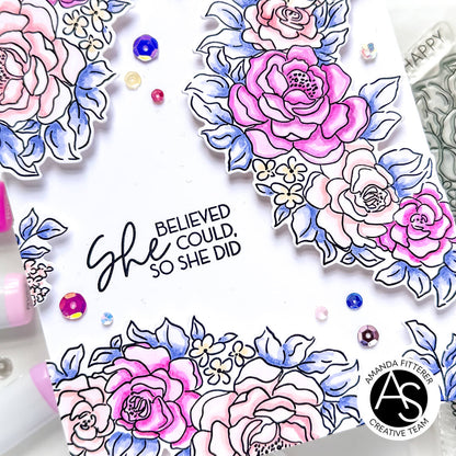 Alex Syberia Designs Self - Care Sentiments Stamp Set - CraftSource Market: Craft Supplies & Kits Papercraft > Stamps > Photopolymer Stamps